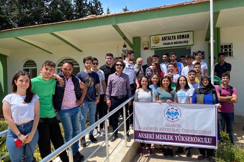 Antalya Orman Fidanlık Müdürlüğü'ne Teknik Gezi