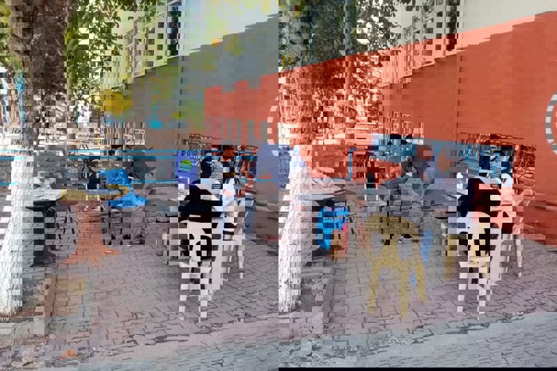 AKSEKİ MESLEK YÜKSEKOKULU (MYO) YERLEŞKESİNDE KURULAN STANDDA ÖĞRENCİLERE AŞI HİZMETİ VERİLMİŞTİR