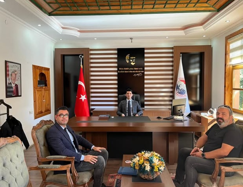 Akseki Meslek Yüksekokulu’ndan Yeni Kaymakama Ziyaret