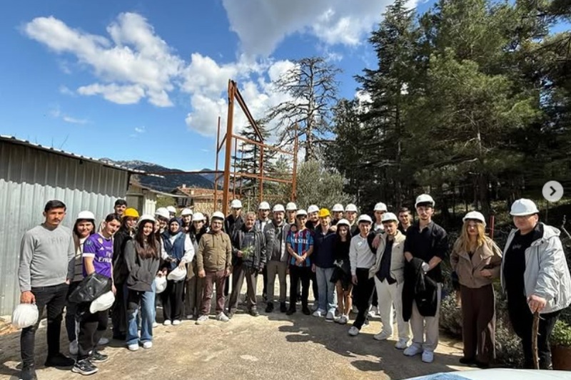 Ormancılık Öğrencilerinden Teknik Tesis Ziyareti