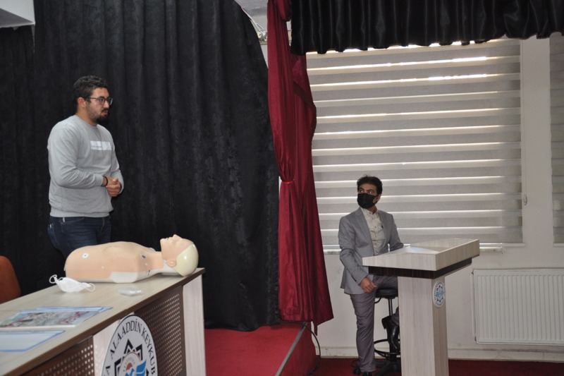 AKSEKİ MYO'DA UYGULAMALI İLKYARDIM EĞİTİMİNDE BU HAFTA