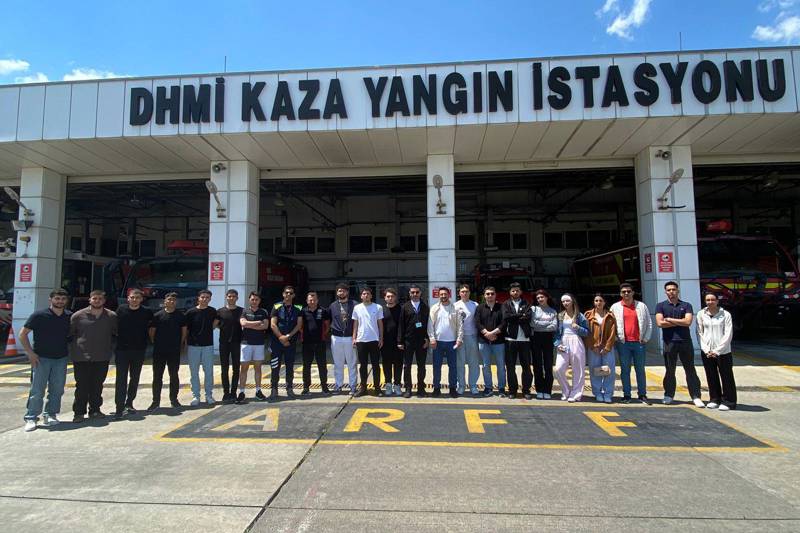 Antalya Havalimanı ARFF Birimine Teknik Gezi Düzenlendi