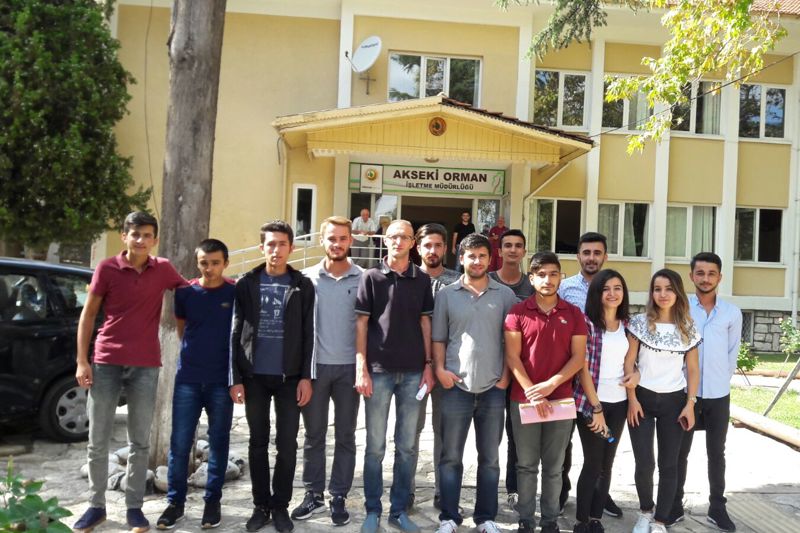 Akseki MYO’dan Akseki Orman İşletme Müdürlüğüne Teknik Gezi