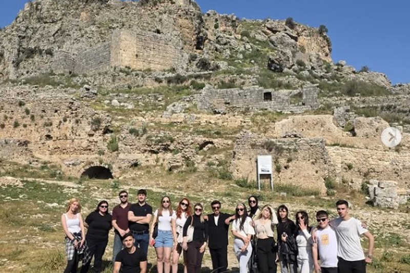 Mimari Restorasyon Öğrencilerinden Sillyon Antik Kenti’ne Teknik Gezi